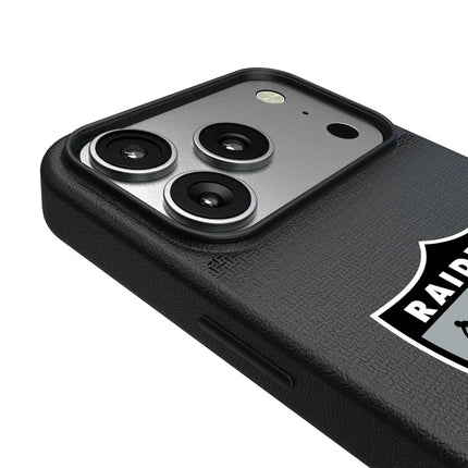Oakland Raiders 1963 Historic Collection Linen MagSafe Compatible Phone Case for Apple iPhone