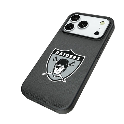 Oakland Raiders 1963 Historic Collection Linen MagSafe Compatible Phone Case for Apple iPhone