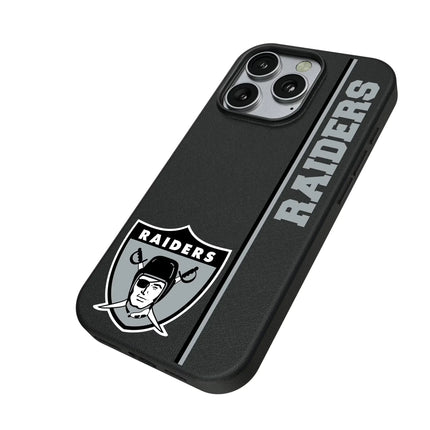 Oakland Raiders 1963 Historic Collection Sidebar MagSafe Compatible Phone Case for Apple iPhone