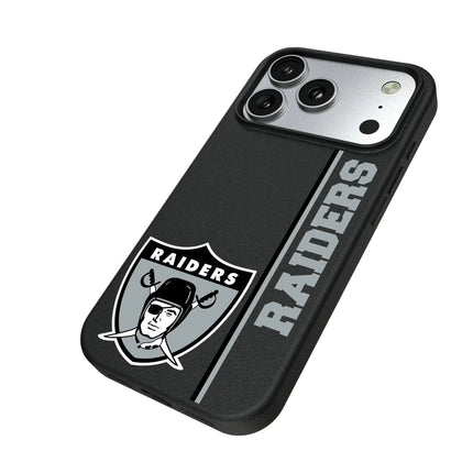 Oakland Raiders 1963 Historic Collection Sidebar MagSafe Compatible Phone Case for Apple iPhone