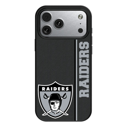 Oakland Raiders 1963 Historic Collection Sidebar MagSafe Compatible Phone Case for Apple iPhone