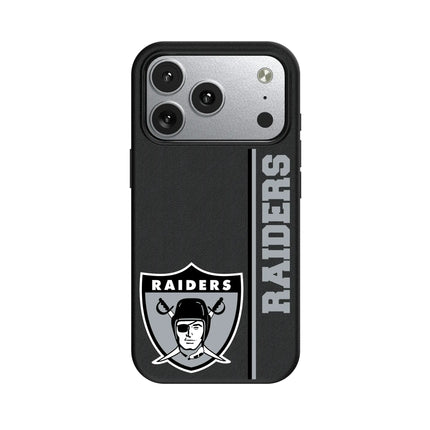 Oakland Raiders 1963 Historic Collection Sidebar MagSafe Compatible Phone Case for Apple iPhone