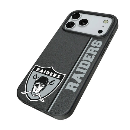 Oakland Raiders 1963 Historic Collection Sidebar MagSafe Compatible Phone Case for Apple iPhone
