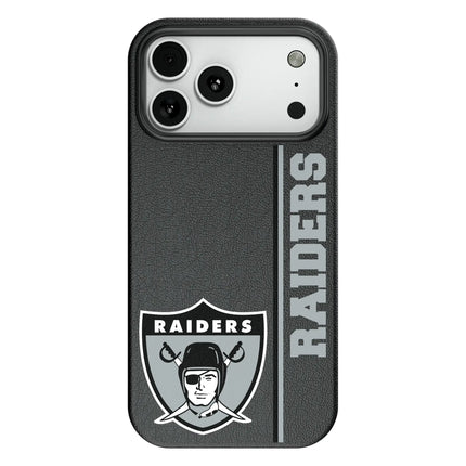 Oakland Raiders 1963 Historic Collection Sidebar MagSafe Compatible Phone Case for Apple iPhone