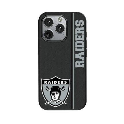 Oakland Raiders 1963 Historic Collection Sidebar MagSafe Compatible Phone Case for Apple iPhone