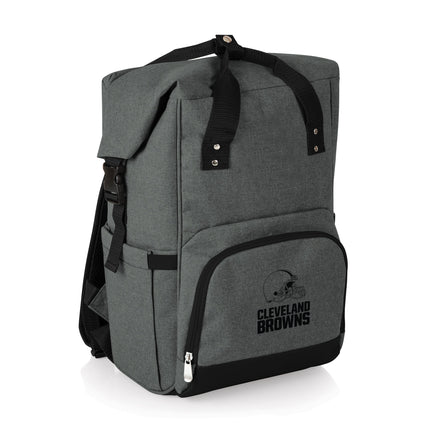Cleveland Browns - On The Go Roll-Top Backpack Cooler