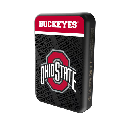 Ohio State University Buckeyes Endzone Plus Wireless Mag Power Bank