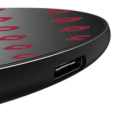 Ohio State University Buckeyes Fashion Pattern 15-Watt Wireless Charger