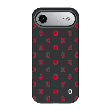 Ohio State University Buckeyes Fashion Pattern Bump Phone Case for Apple iPhone