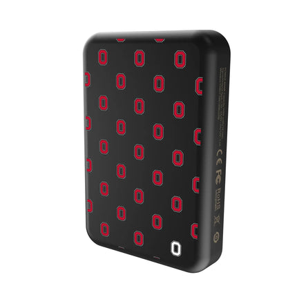 Ohio State University Buckeyes Fashion Pattern Wireless Mag Power Bank