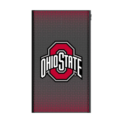 Ohio State University Buckeyes Linen 5000mAh Flat Powerbank