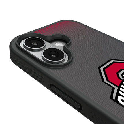 Ohio State University Buckeyes Linen Bump Phone Case for Apple iPhone
