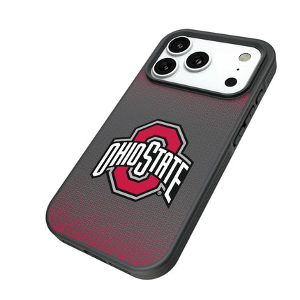 Ohio State University Buckeyes Linen Bump Phone Case for Apple iPhone