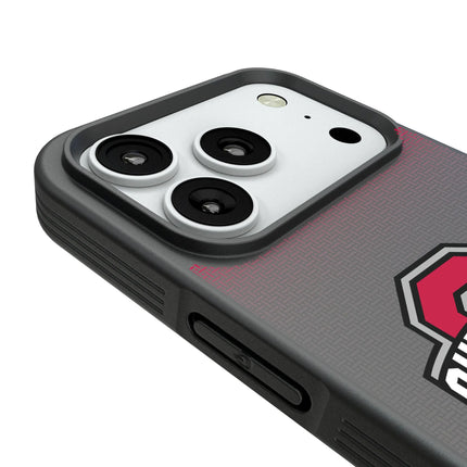 Ohio State University Buckeyes Linen Bump Phone Case for Apple iPhone