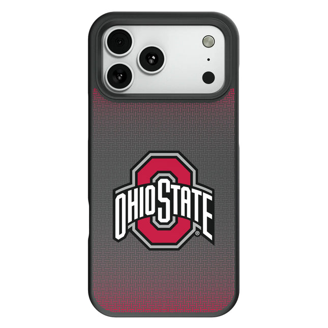 Ohio State University Buckeyes Linen Bump Phone Case for Apple iPhone
