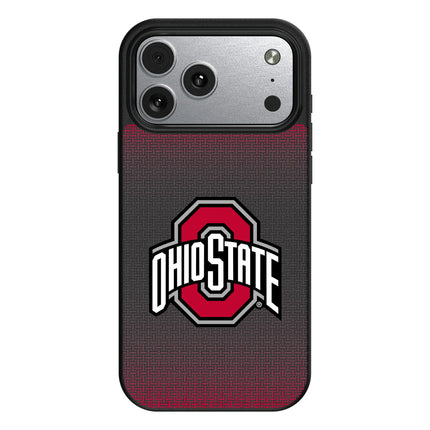 Ohio State University Buckeyes Linen MagSafe Compatible Phone Case for Apple iPhone