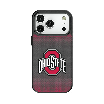 Ohio State University Buckeyes Linen MagSafe Compatible Phone Case for Apple iPhone