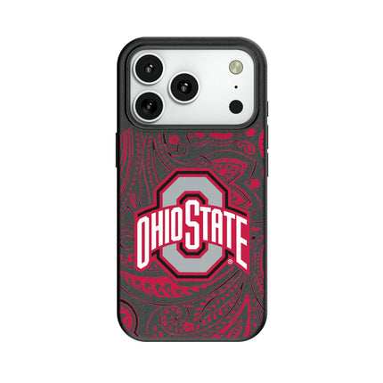 Ohio State University Buckeyes Paisley MagSafe Compatible Phone Case for Apple iPhone