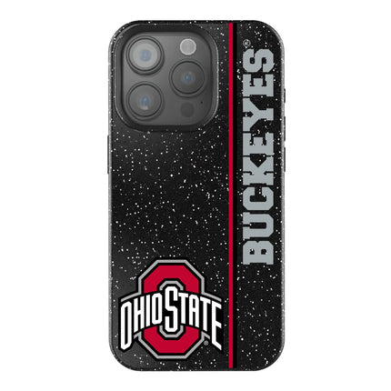 Ohio State University Buckeyes Sidebar Black Bling Phone Case for Apple iPhone