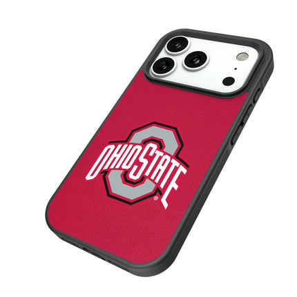 Ohio State University Buckeyes Solid Bump Phone Case for Apple iPhone