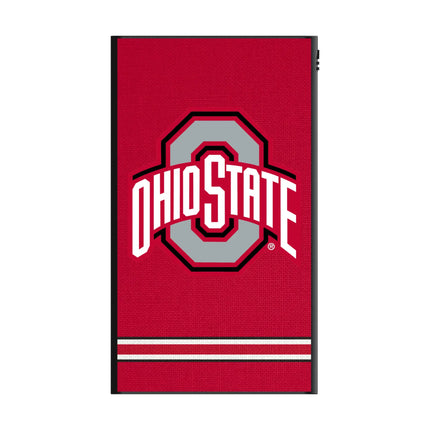 Ohio State University Buckeyes Stripe 5000mAh Flat Powerbank
