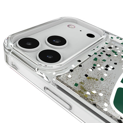 Ohio University Bobcats Confetti Glitter Phone Case for Apple iPhone