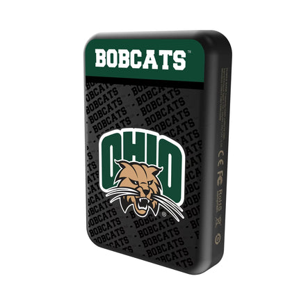 Ohio University Bobcats Endzone Plus Wireless Mag Power Bank