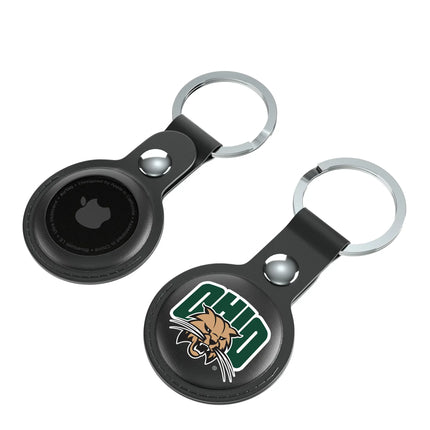 Ohio University Bobcats Insignia Black Airtag Holder 2-Pack