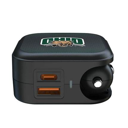 Ohio University Bobcats Linen 2 in 1 USB A/C Charger