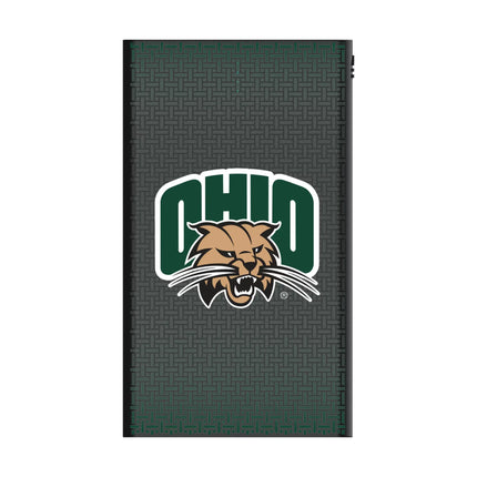 Ohio University Bobcats Linen 5000mAh Flat Powerbank