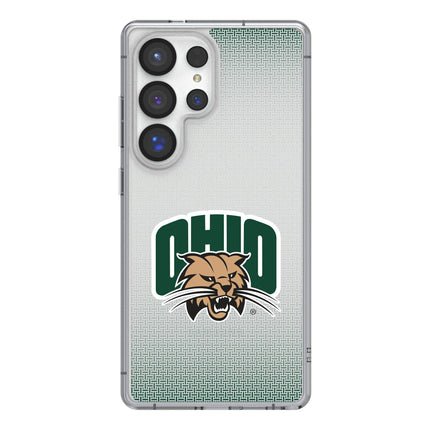 Ohio University Bobcats Linen Clear Phone Case for Samsung Galaxy