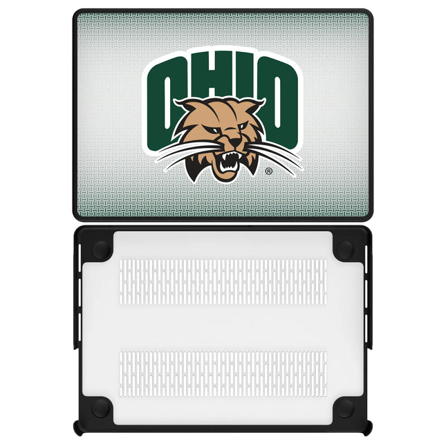 Ohio University Bobcats Linen Laptop Case for Apple MacBook