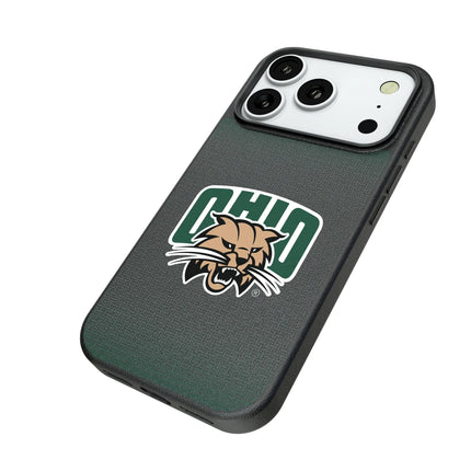 Ohio University Bobcats Linen MagSafe Compatible Phone Case for Apple iPhone