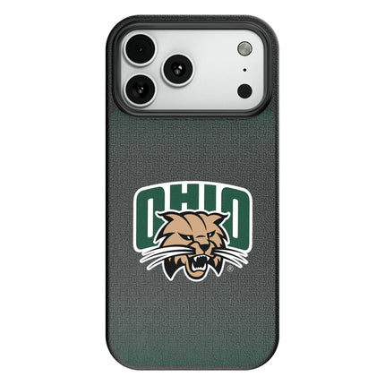Ohio University Bobcats Linen MagSafe Compatible Phone Case for Apple iPhone