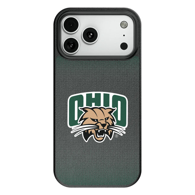 Ohio University Bobcats Linen MagSafe Compatible Phone Case for Apple iPhone