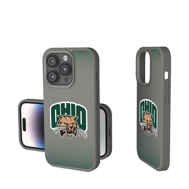 Ohio University Bobcats Linen Soft Touch Phone Case for Apple iPhone