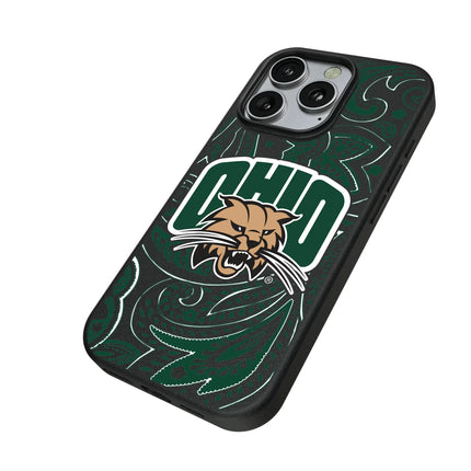 Ohio University Bobcats Paisley MagSafe Compatible Phone Case for Apple iPhone