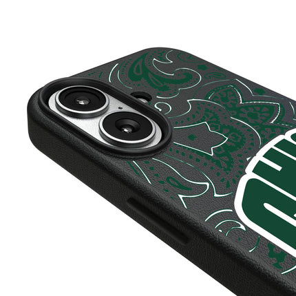 Ohio University Bobcats Paisley MagSafe Compatible Phone Case for Apple iPhone