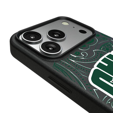 Ohio University Bobcats Paisley MagSafe Compatible Phone Case for Apple iPhone