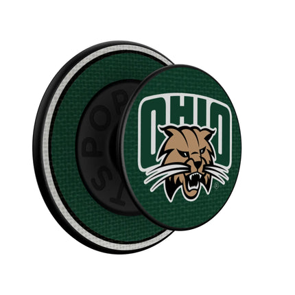 Ohio University Bobcats Stripe PopSockets Magnetic Phone Grip and Stand
