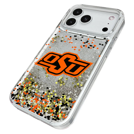 Oklahoma State University Cowboys Confetti Glitter Phone Case for Apple iPhone