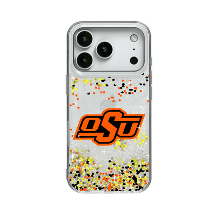 Oklahoma State University Cowboys Confetti Glitter Phone Case for Apple iPhone