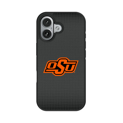 Oklahoma State University Cowboys Linen Bump Phone Case for Apple iPhone