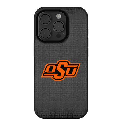 Oklahoma State University Cowboys Linen Bump Phone Case for Apple iPhone