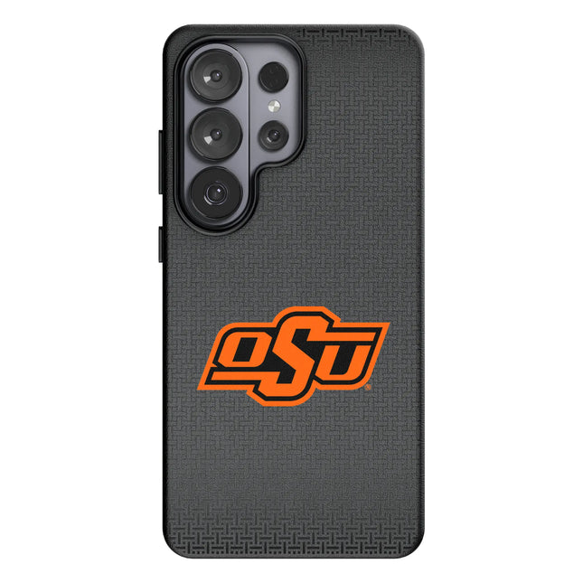 Oklahoma State University Cowboys Linen MagSafe Compatible Phone Case for Samsung Galaxy