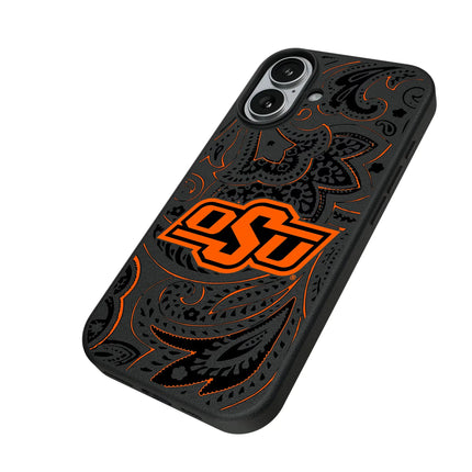 Oklahoma State University Cowboys Paisley MagSafe Compatible Phone Case for Apple iPhone