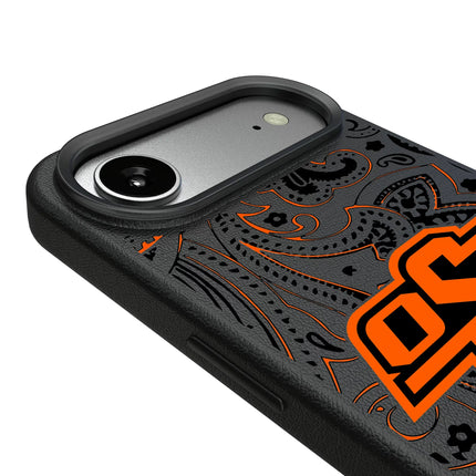 Oklahoma State University Cowboys Paisley MagSafe Compatible Phone Case for Apple iPhone