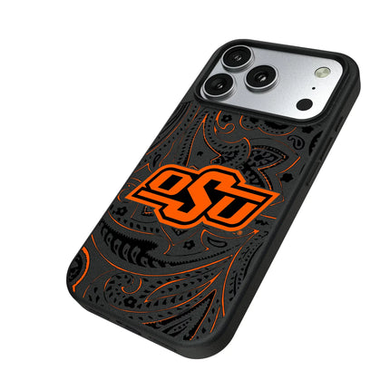 Oklahoma State University Cowboys Paisley MagSafe Compatible Phone Case for Apple iPhone