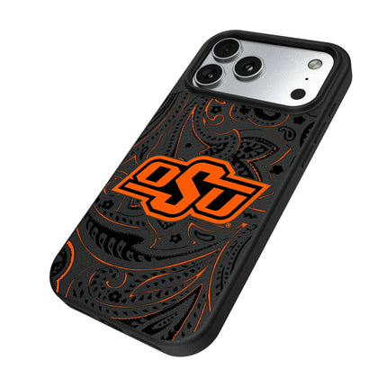 Oklahoma State University Cowboys Paisley MagSafe Compatible Phone Case for Apple iPhone
