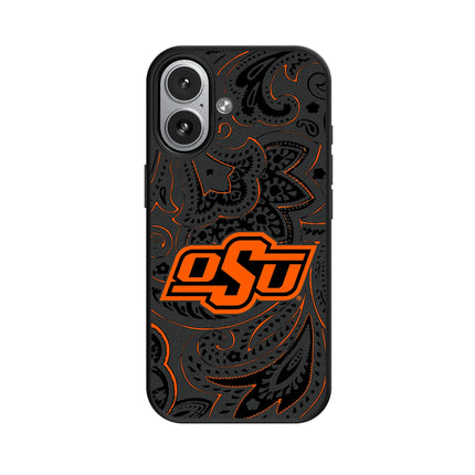 Oklahoma State University Cowboys Paisley MagSafe Compatible Phone Case for Apple iPhone